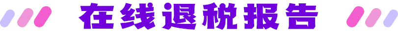 在线退税报告