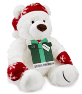 购买礼品卡 送2016限量版Gund泰迪熊！