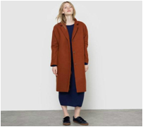 R essentiel女士长款oversize外套