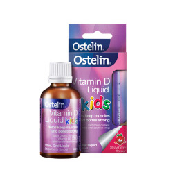 奥斯特林 Ostelin VD婴儿宝宝补钙液体维生素D3滴剂20ml  